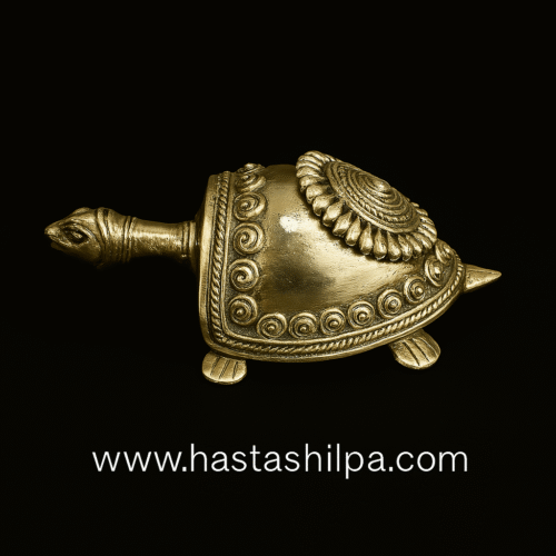 Mandala Kachhapa – Brass Turtle of Balance & Blessings 300 Gm