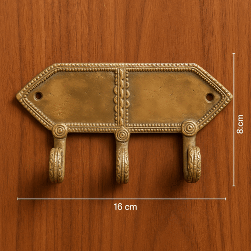 Brass Wall Hook of Timeless Grace