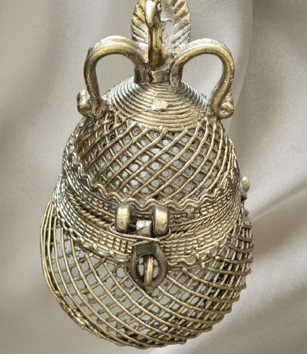 Suvarna Pakshi(Large) – Golden Brass Treasure Box of Elegance & Prosperity (1000gm)